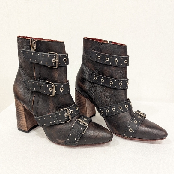 Freebird by Steven NWOT Leather Joust Boot Size 10 - Picture 1 of 13
